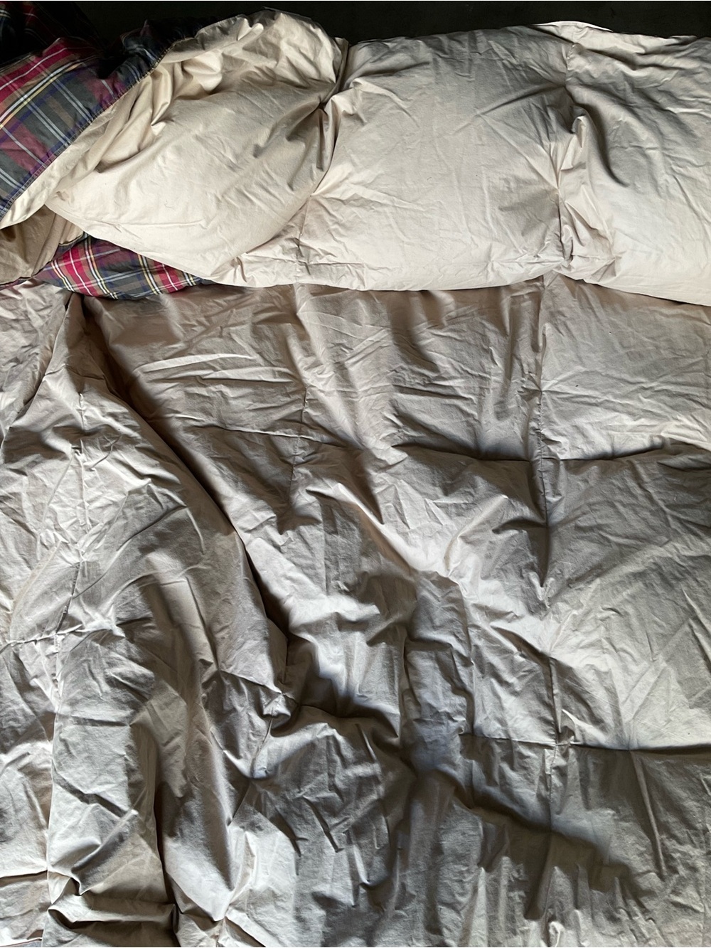 Vintage Polo Ralph Lauren Home Plaid Down Reversible Comforter Full/Queen - Picture 5 of 13